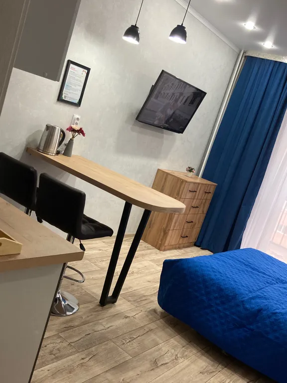 Студия в новом районе