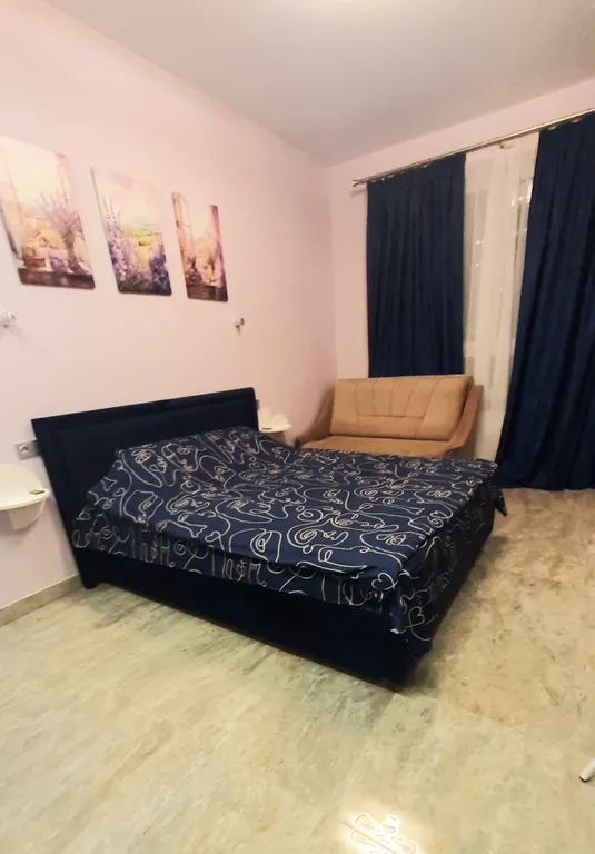 Лавандовая романтичная студия в новом доме