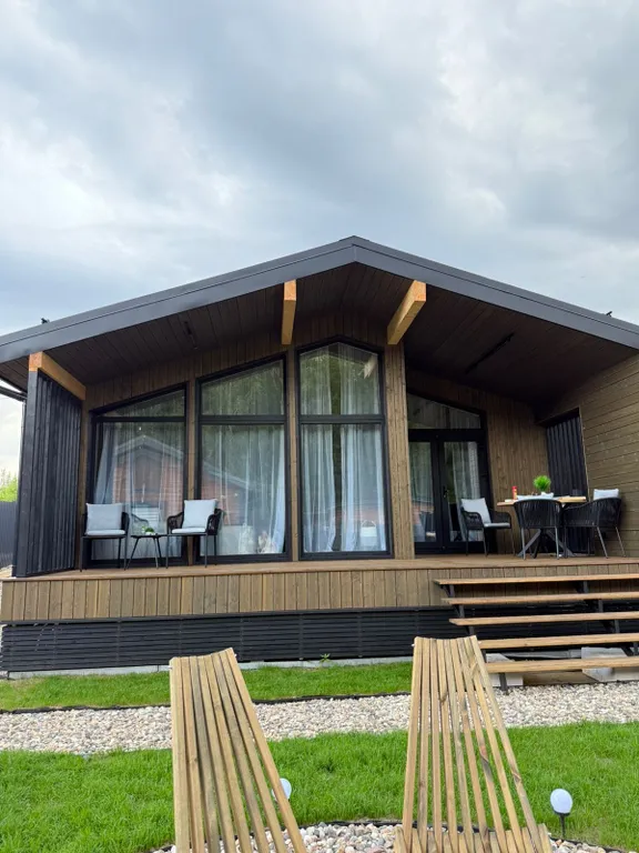 Коттедж Дом для отдыха с семьей, с сауной и чаном — Степаньково