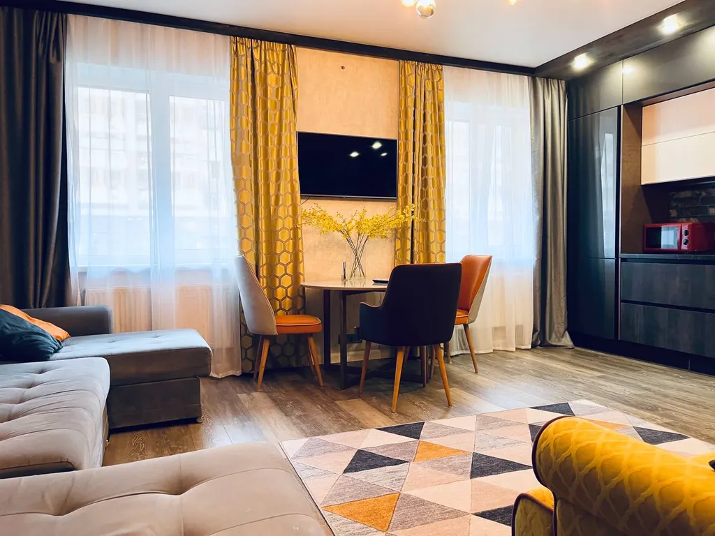 Шикарная квартира с дизайнерским ремонтом