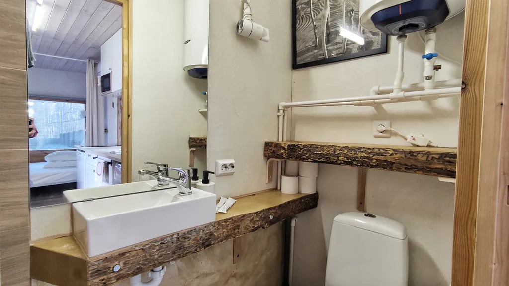 Коттедж Уютный домик с баней в лесу — Нижний Новгород