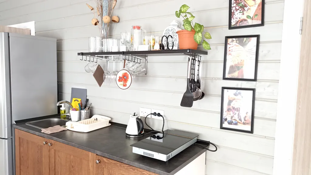 Уютный дом среди берёз и ёлочек