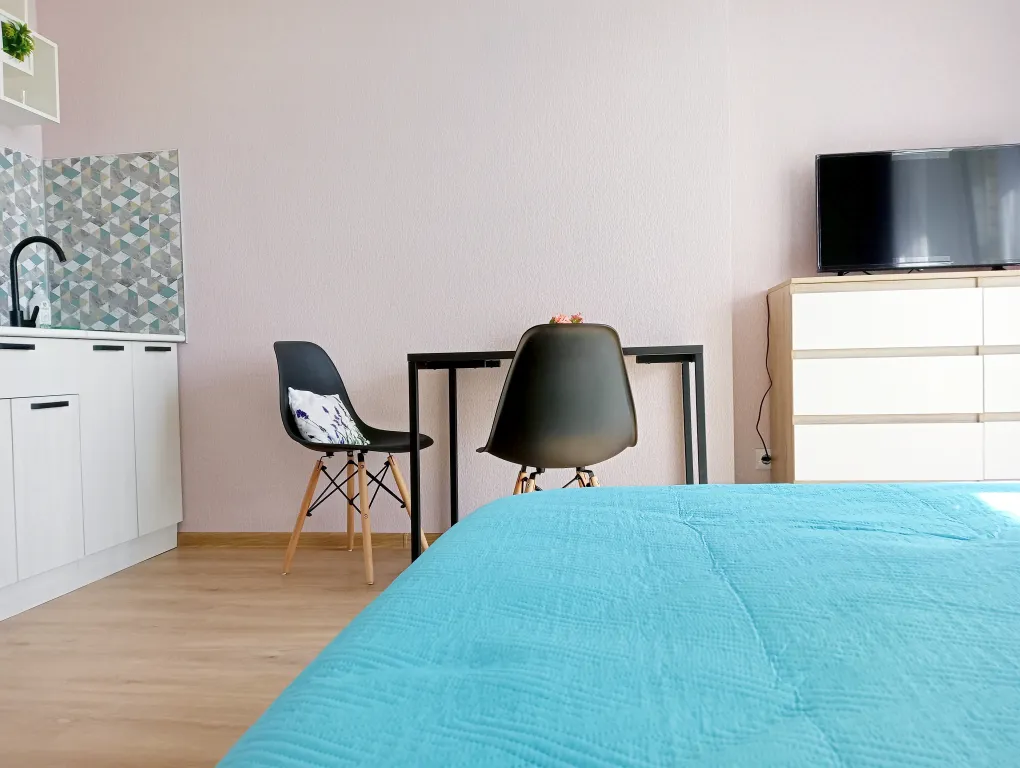 Романтичная студия в ЖК Лес