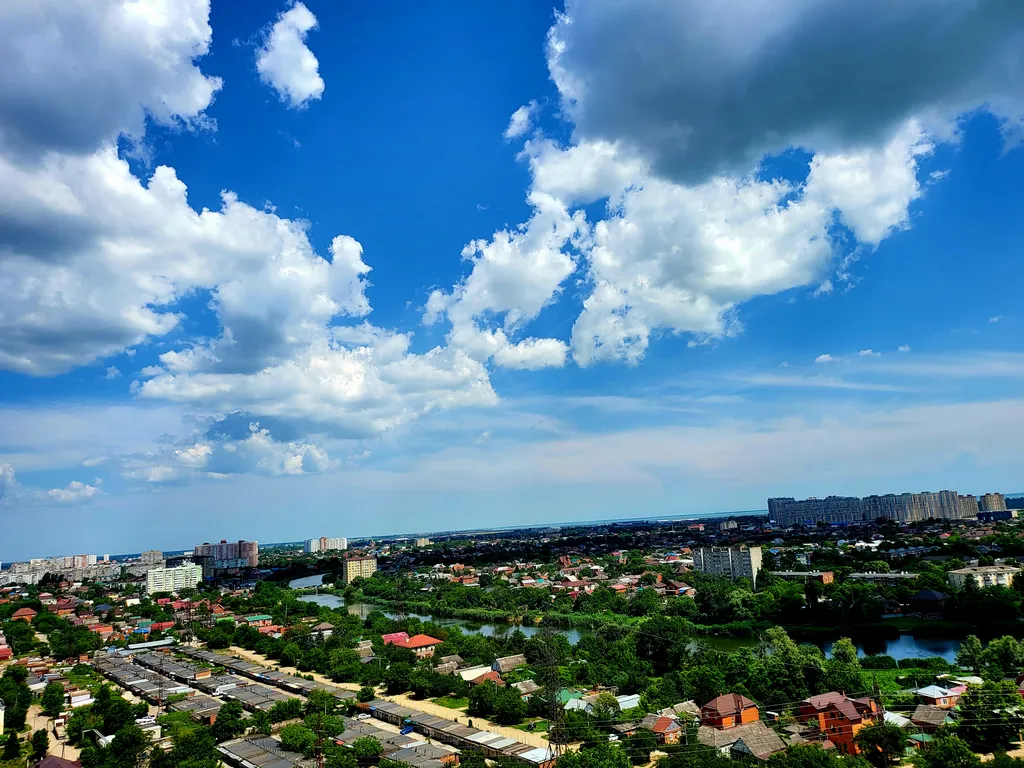 Квартира Квартира Атмосфера настоящего Краснодара с потрясающим видом на город — Краснодар