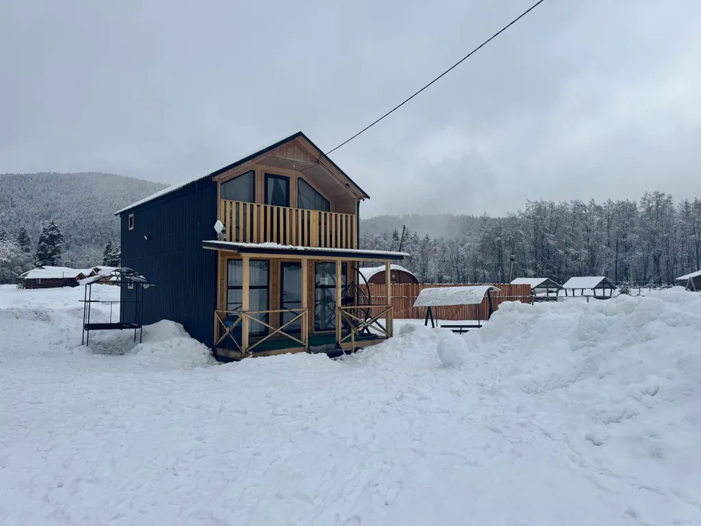 Коттедж Барнхаус с видом на горы Архыз — Архыз