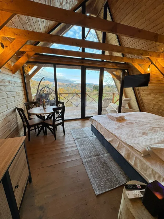 Большой домик в глэмпинге эко-ферма Гуляй поле