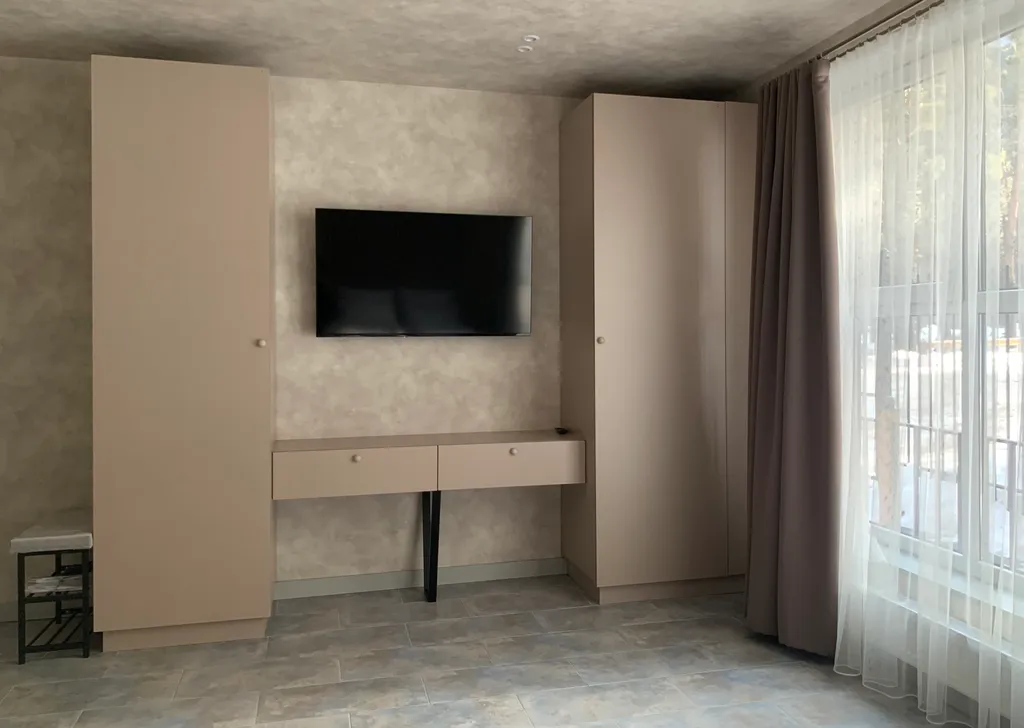 Апартаменты с панорамным с видом на лес