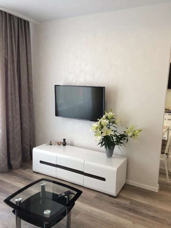 Уютная квартира в центре с видом на сосновый лес