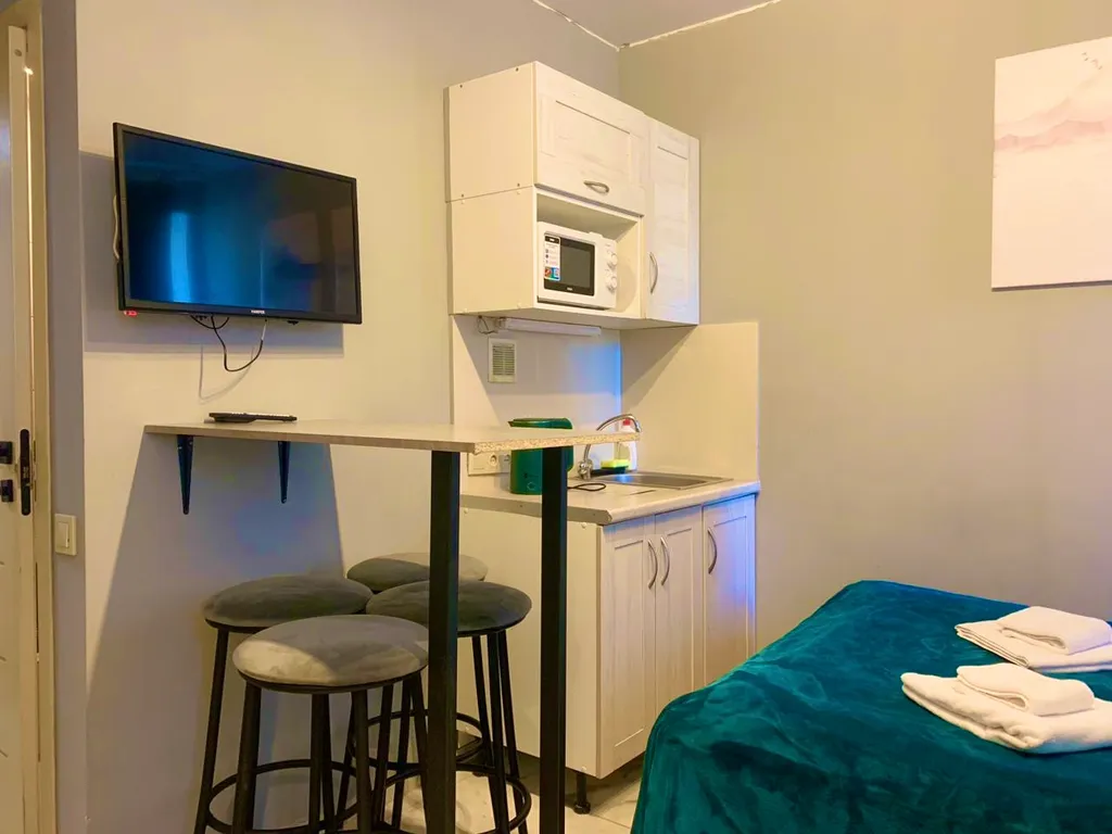 Квартира Квартира Уютная студия в сердце города для четверых — Санкт-Петербург