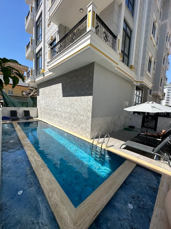 Квартира с видом на горы в 7 минутах от пляжа Клеопатра