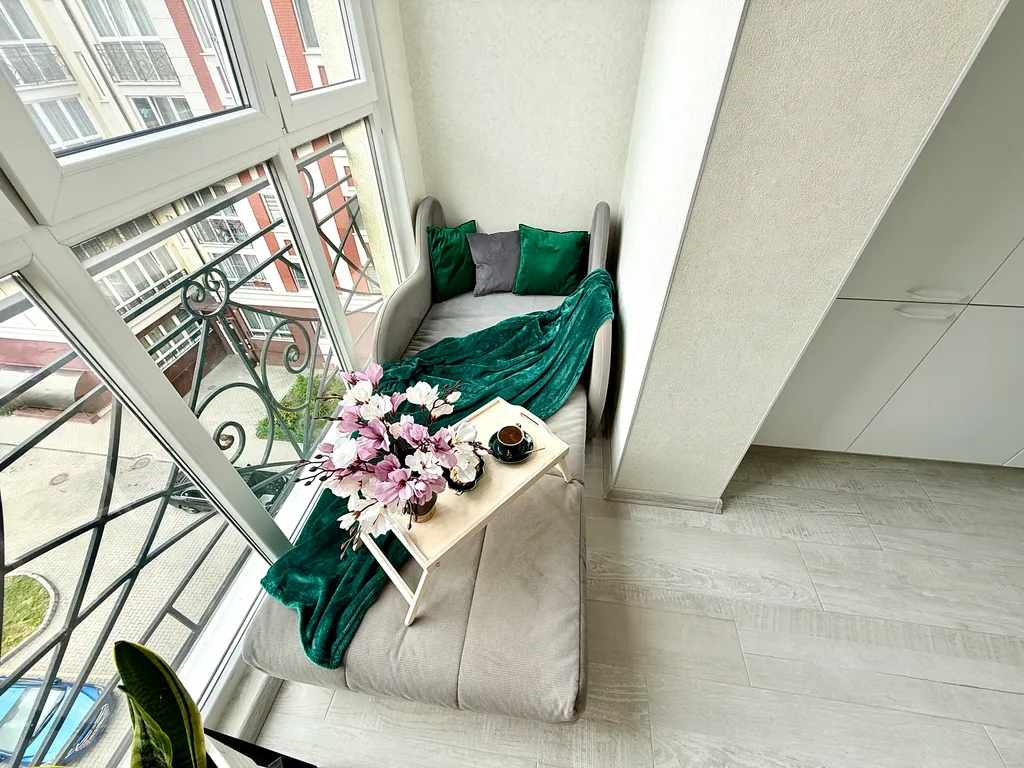 Квартира с видом на озеро