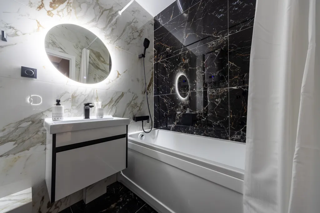 Дизайнерская квартира в Южном берегу с видом на реку