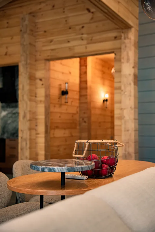 Шале Гнездо с бассейном и сауной