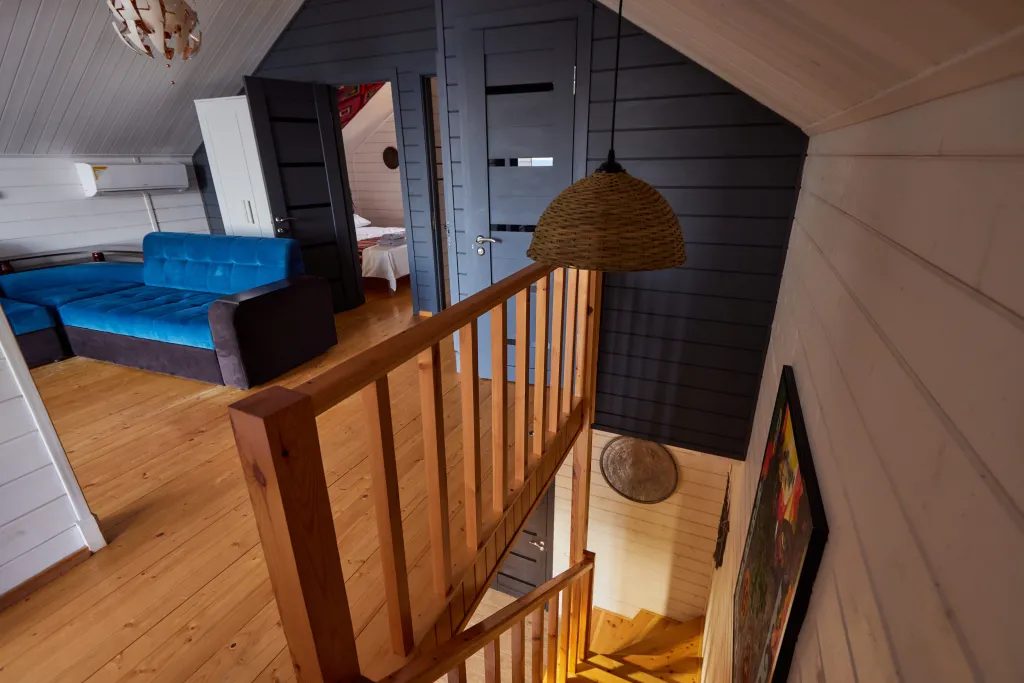 Двухэтажный гостевой дом на берегу моря