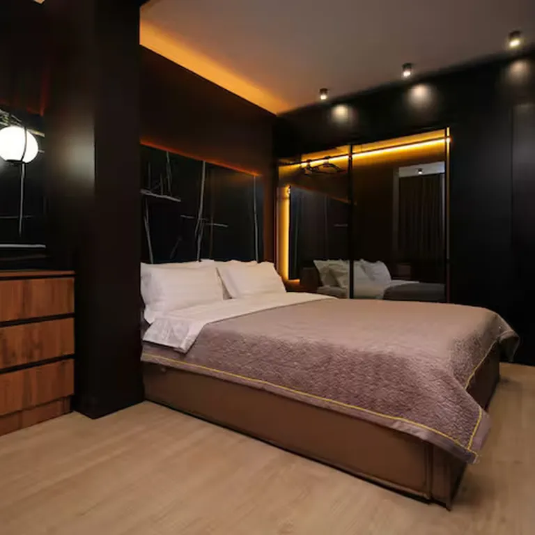 Стильная квартира у Арбата с панорамным видом на горы — аренда посуточно в Алматы