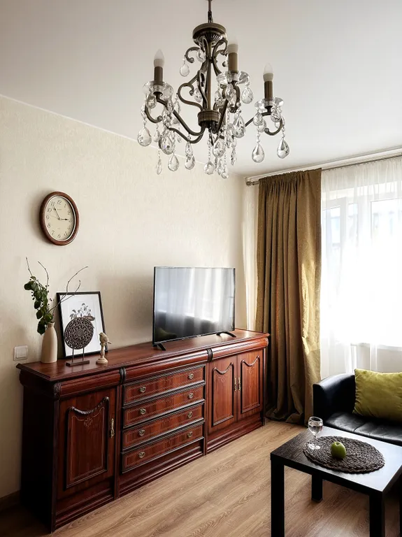 Светлая уютная квартира в классическом стиле