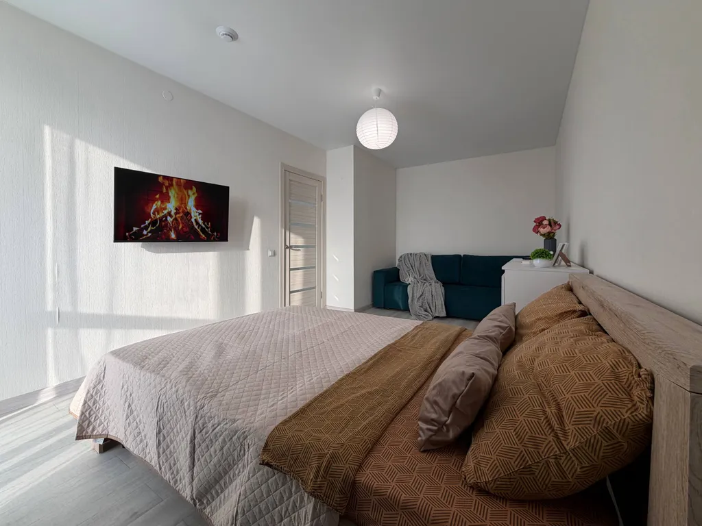 Новая уютная квартира рядом с аквапарком и рекой