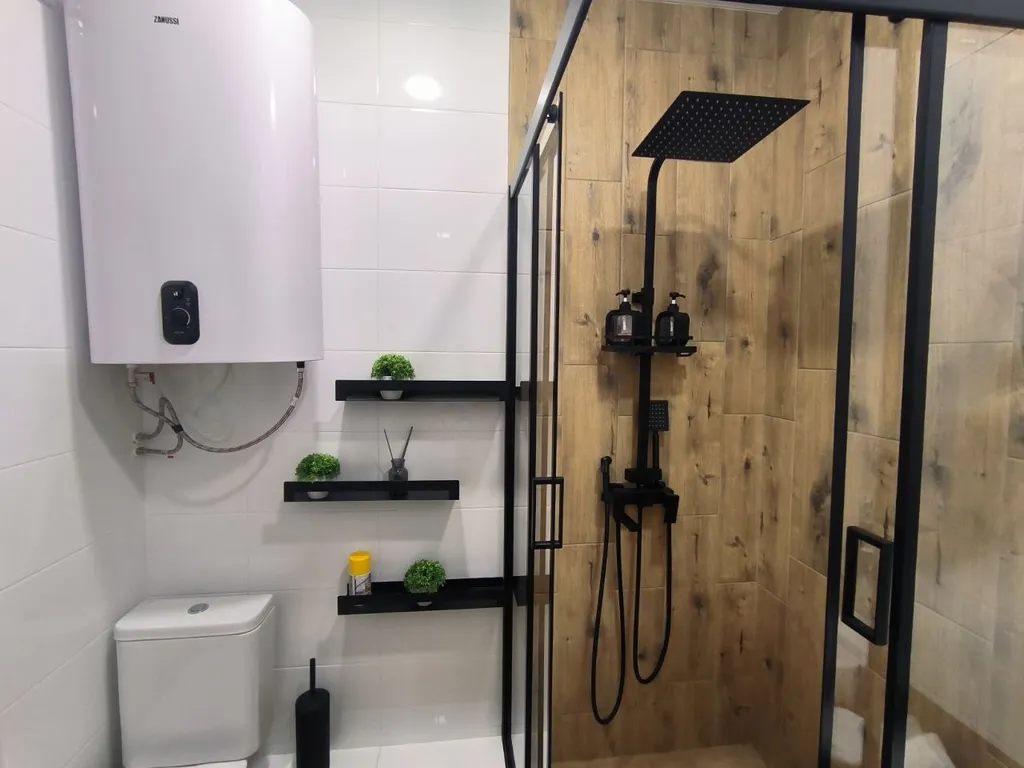 Квартира в современном экостиле с кондиционером