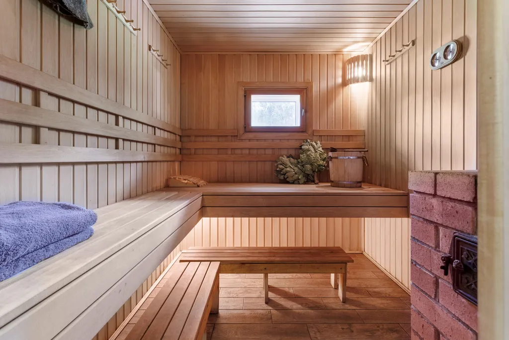 Дом с русской баней и горячей купелью