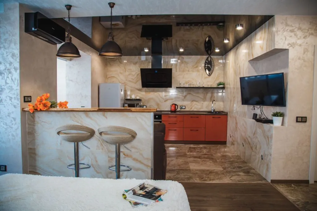 Уютная квартира с дизайнерским ремонтом