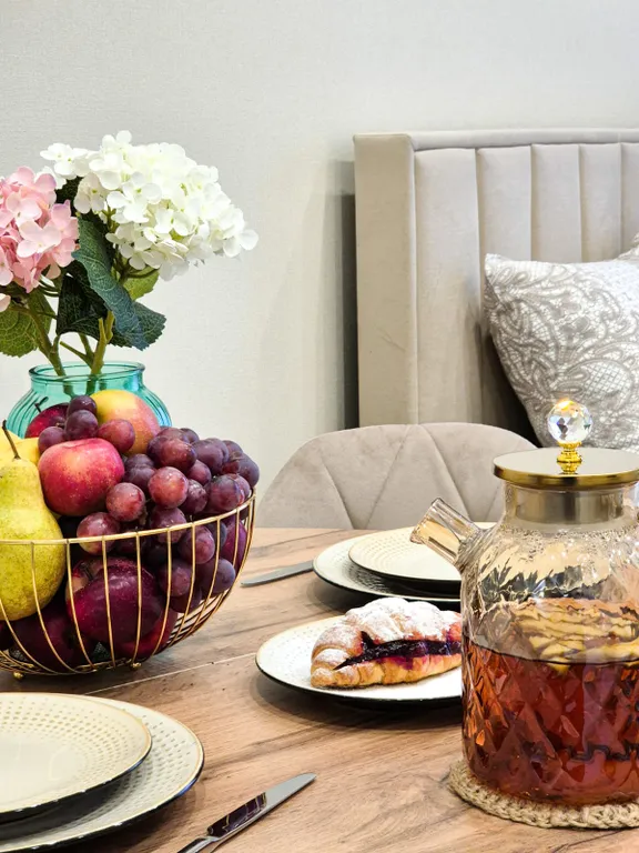 Апартаменты с видом на море, лес и горы