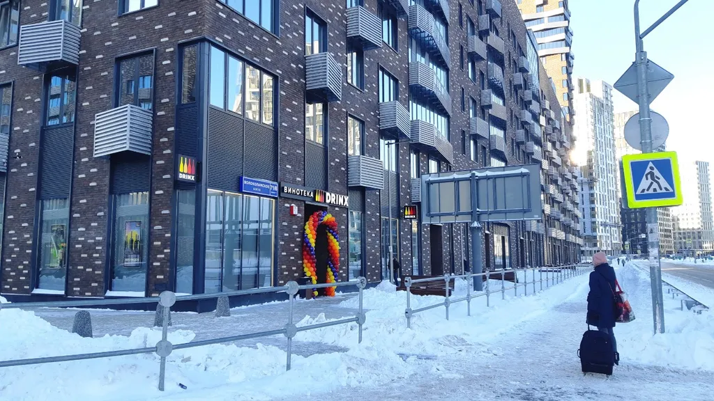 Квартира Квартира Новая студия около метро — Москва