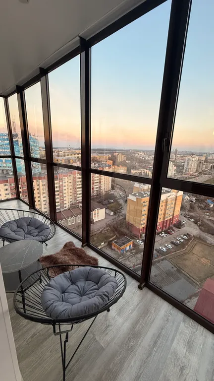 Уютная однокомнатная квартира в центре города с прекрасным видом