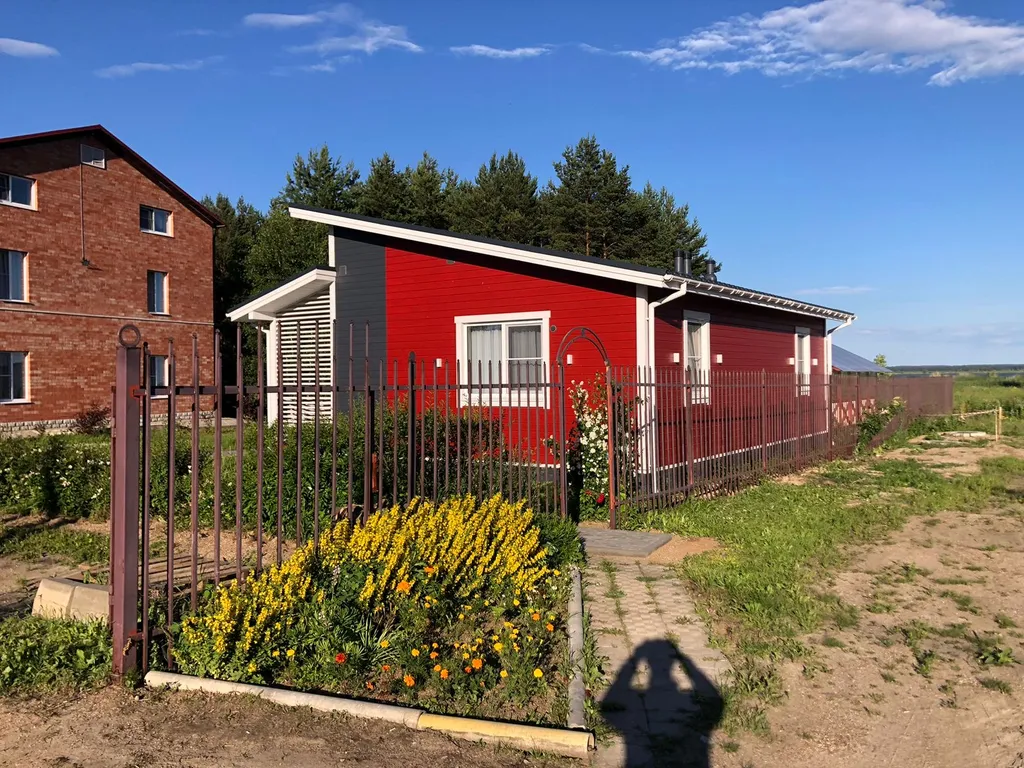 Студия на берегу озера рядом с сосновым бором