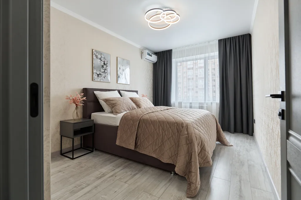 Двухкомнатные апартаменты Голд на Вересаево, 2 кровати от Аскона