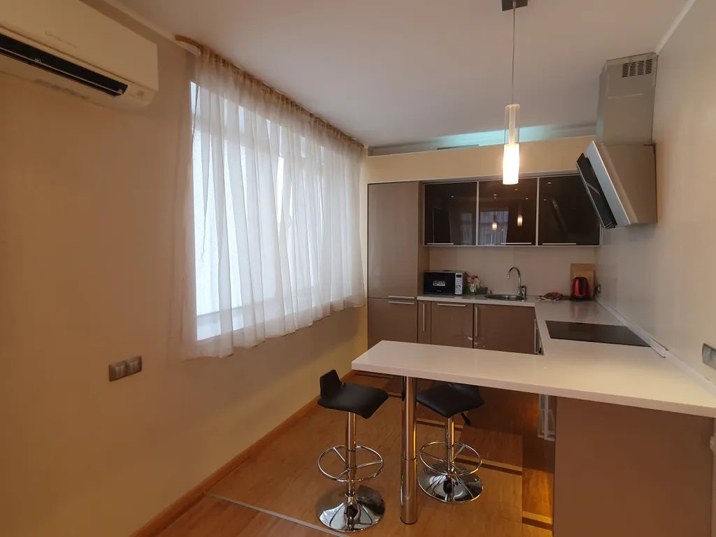 Квартира Квартира Уютная и светлая студия в центре с джакузи и парковочным местом. — Выборг