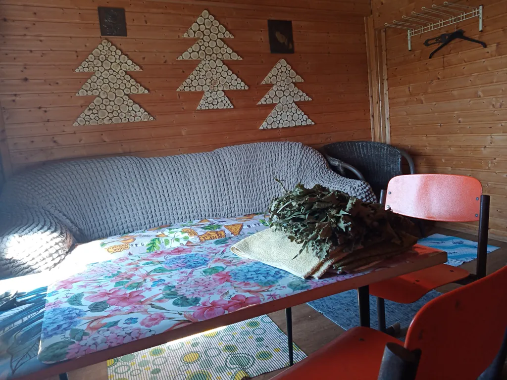 Дом в Карелии с печью-камином и видом на лес