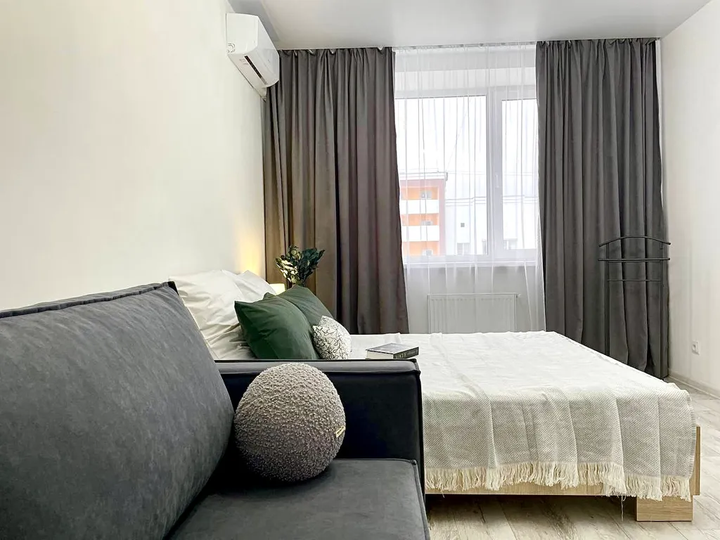 Большая квартира с красивым видом на город в новом ЖК