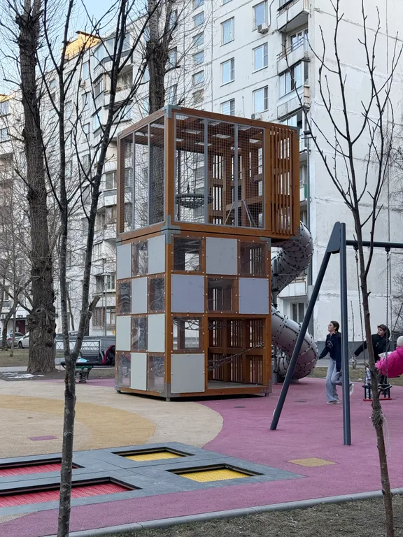 Квартира Светлая квартира в 5 минутах от метро Парк Победы — Москва
