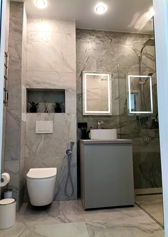 Апартамент BaltMarine с видом на море в доме на пляже