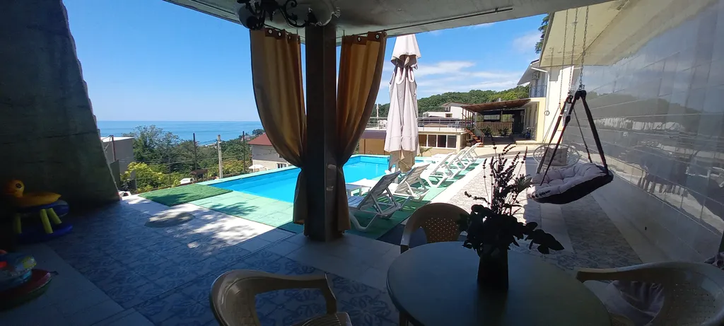 Квартира с видом на море, отдельный вход, личная зона отдыха