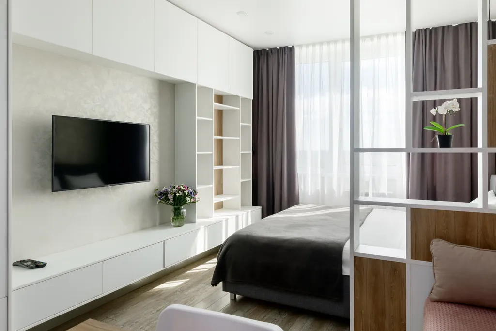 Дом у Дона, студия с видом на реку