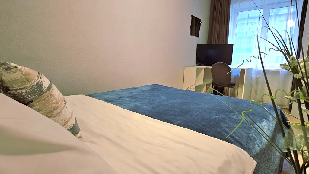 Уютная 2-квартира с гостиной и кухонной зоной