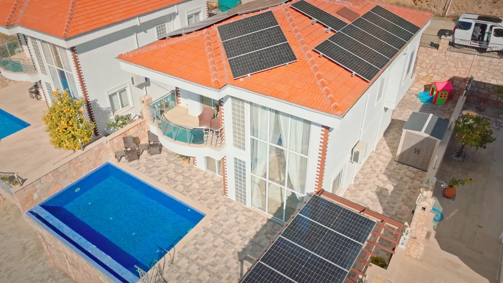 Вилла Tepe с Infinity с бассейном и панорамным видом