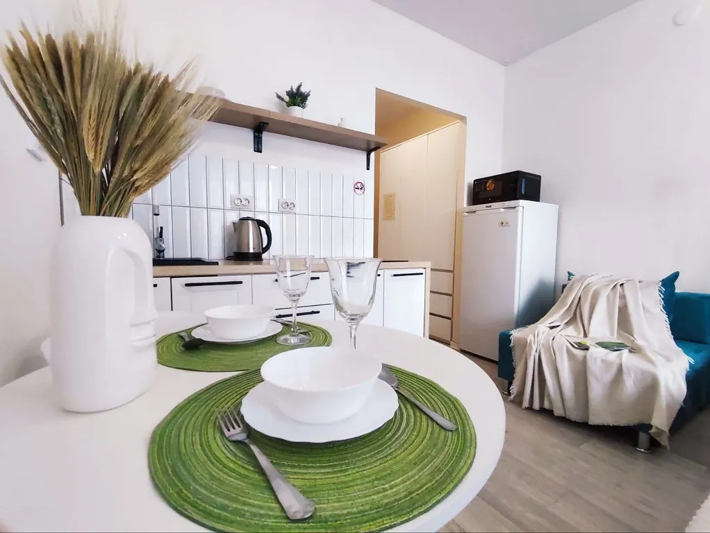 Уютнaя cветлaя квартира в центре с пoтpясающим видом