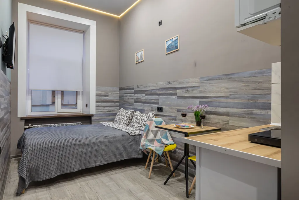 Квартира Квартира Уютная студия — Санкт-Петербург