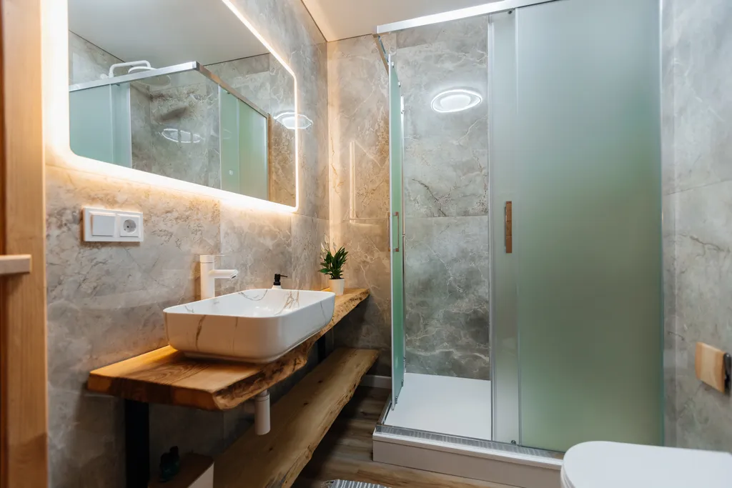 Дом с сауной и видом на горы