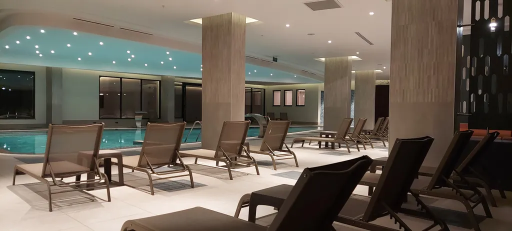 Квартира 1+1 в Azura World c видом на бассейн и аквапарком