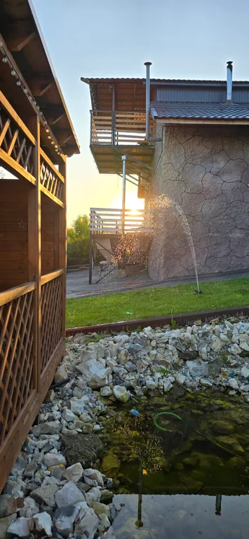 Коттедж с баней, чаном, камином – панорамный вид на Пензу