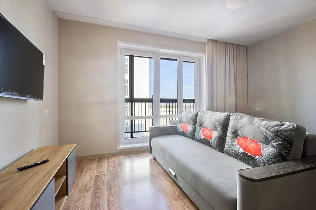 Квартира Квартира Уютная студия в центре с видом на Енисей — Красноярск