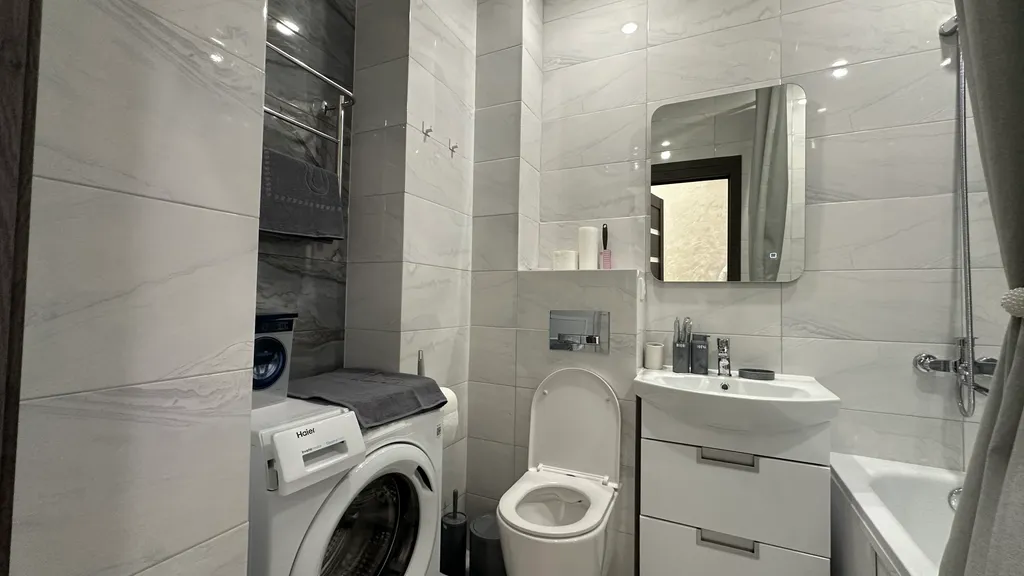 Однакомнатная светлая квартира