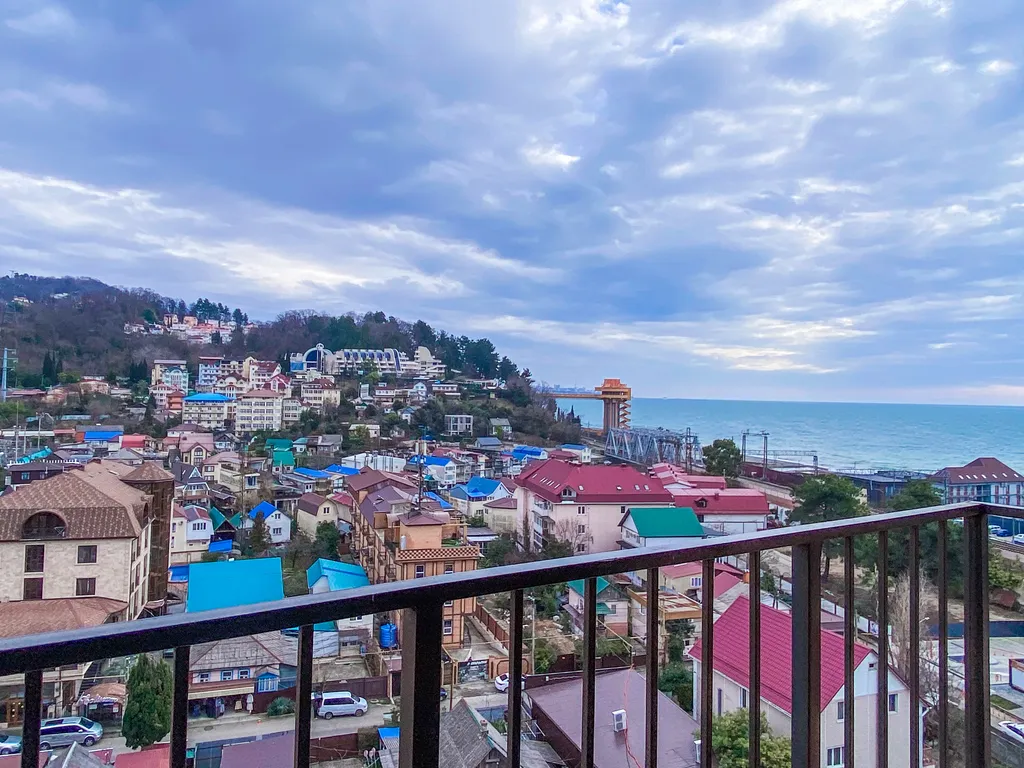 Уютная студия с видом на море