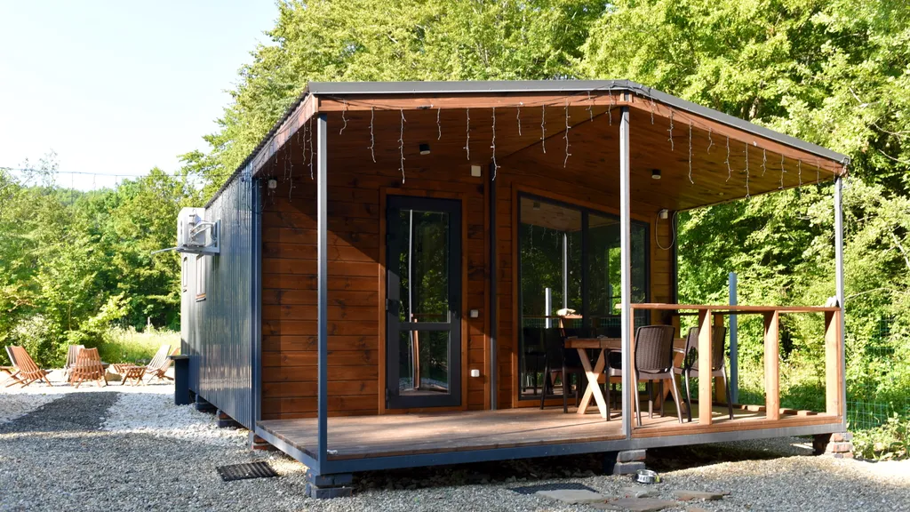 Коттедж Барн-хаус | 4+1 гость | Лес, горная река, полное уединение — аренда посуточно в Даховская