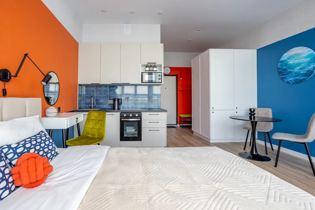 Яркая, стильная студия Палитра