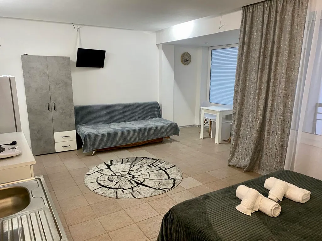 Уютная студия с кухней, Прада Румс, 200м от моря