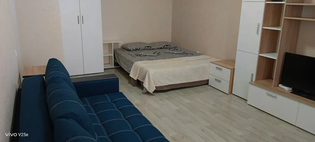 1-комнатная квартира с видом на море и пицундские сосны райский уголок